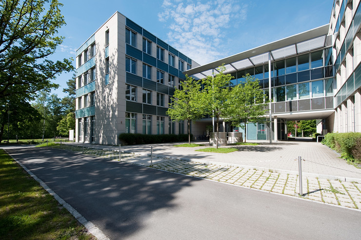Sitz der Fraunhofer-Arbeitsgruppe für Supply Chain Services SCS im Nürnberger Nordostpark: © Fraunhofer IIS/ Rida El Ali