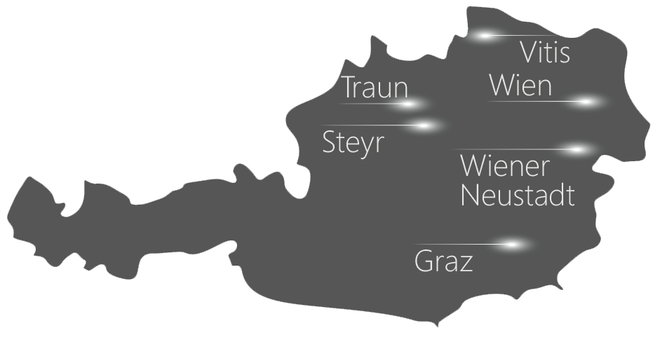 Standorte in Österreich
